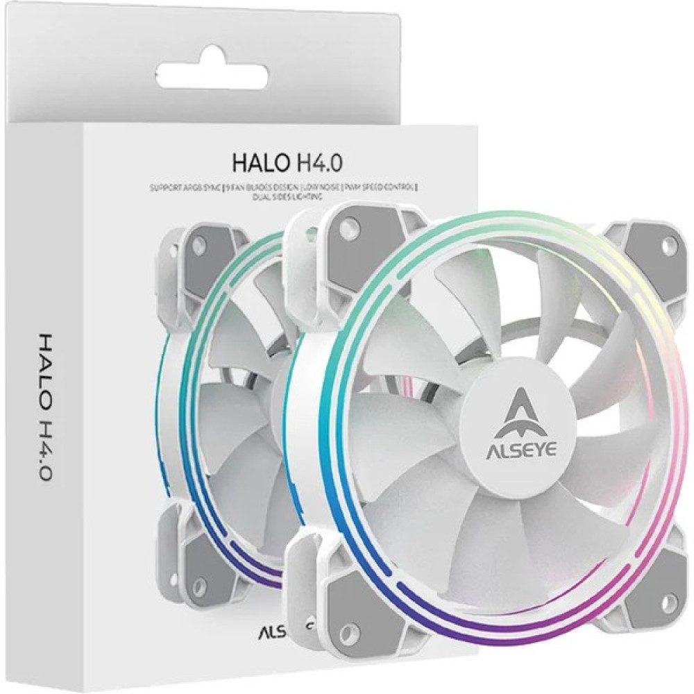 Alseye H4.0 120MM Tekli Argb Kasa Fanı - Beyaz Soğutucular Fiyatı