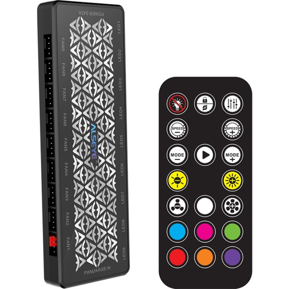 Alseye Hub 9.0 Argb 5V 3 Pin + Pwm 12V 4 Pin Fan Çoklayıcı Soğutucular Fiyatı