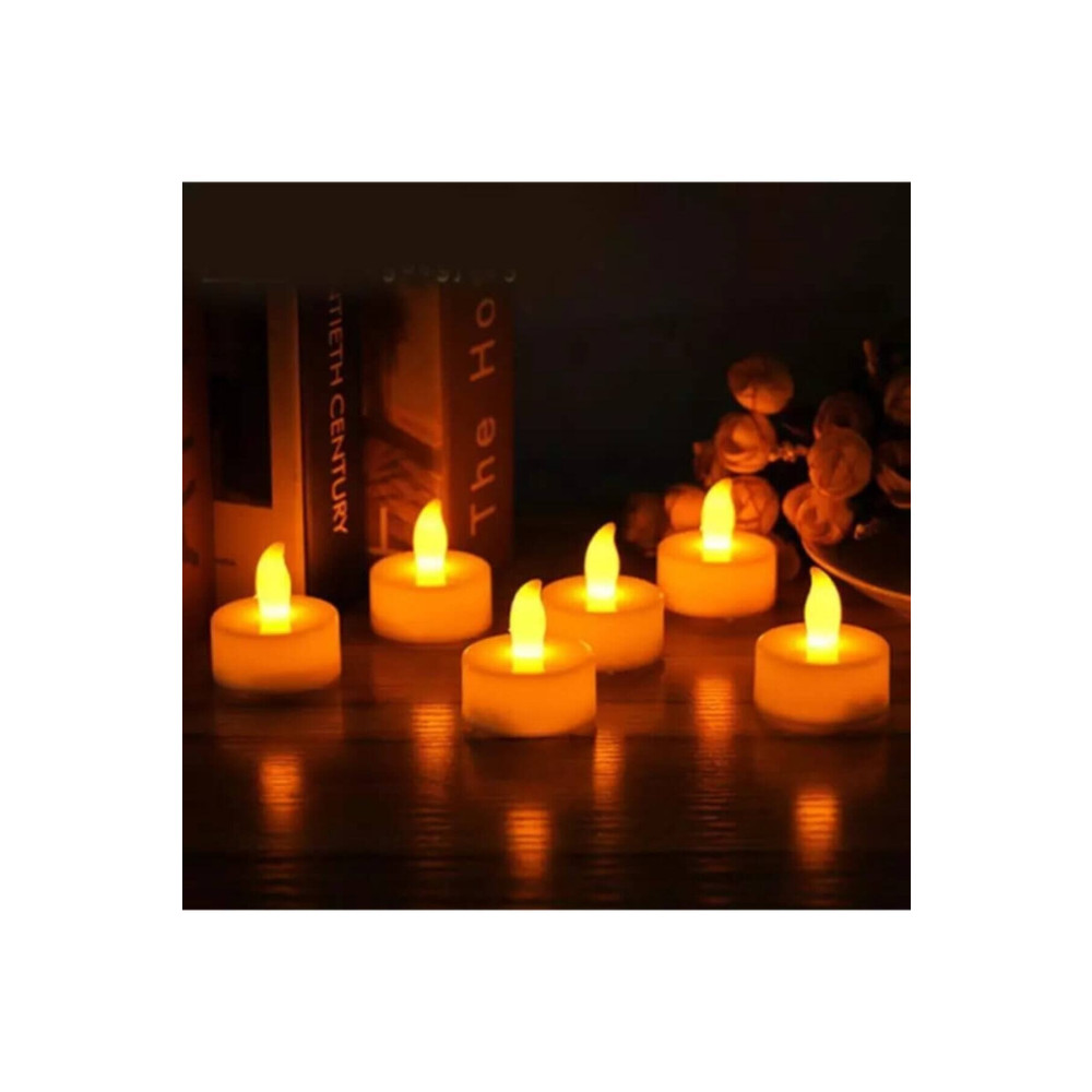 Alshop Led Mum 10 Adet Ledli Mum Model Işıklı Tealight Mum Pilli Dekoratif Mum Fiyatı
