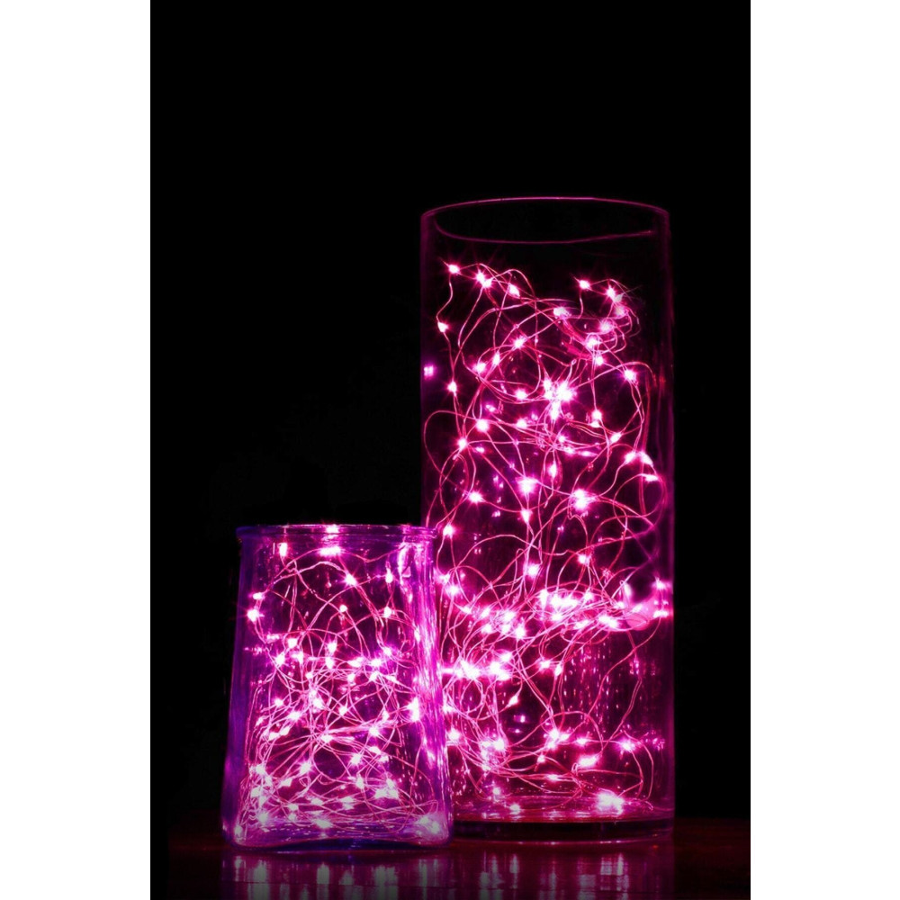 Alshop Peri Led Işık 3 Metre Pembe Yaş Günü & Parti Fiyatı