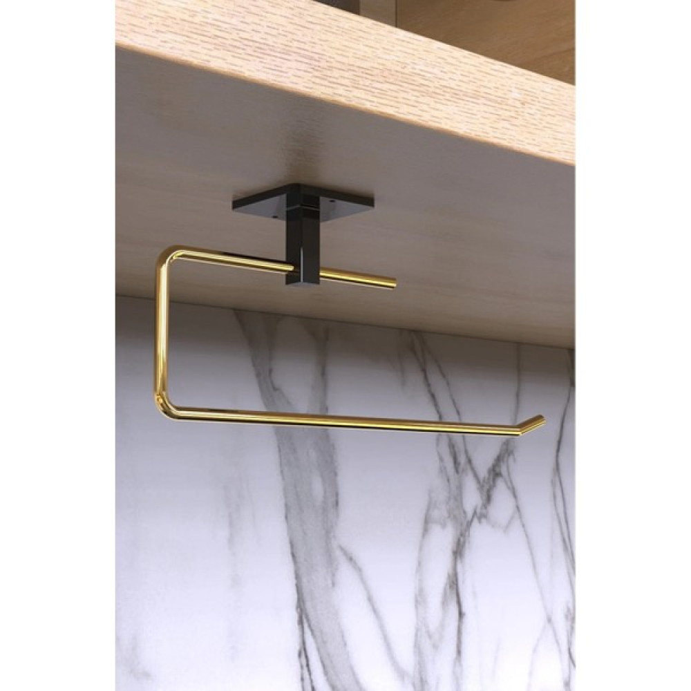 Alsi Home Rulo Havlu Peçetelik Kağıt Havluluk Yapışkanlı Banyo Mutfak Askısı Gold Havluluk Fiyatı