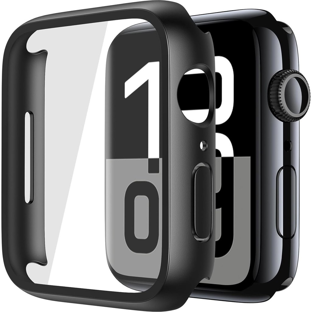 Alstrap Apple Watch 11-10 Uyumlu 46MM Kasa + Ekran Koruyucu Tam Kapsama Darbe Emici Kılıf - Siyah - Watch 11 10 (46mm) SSD / Solid State Drive Fiyatı