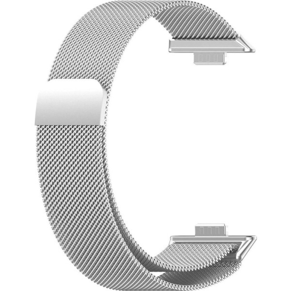 Alstrap Huawei Watch Fit 3 Uyumlu Metal Hasır Kordon - Gümüş Giyilebilir Teknoloji Aksesuarları Fiyatı