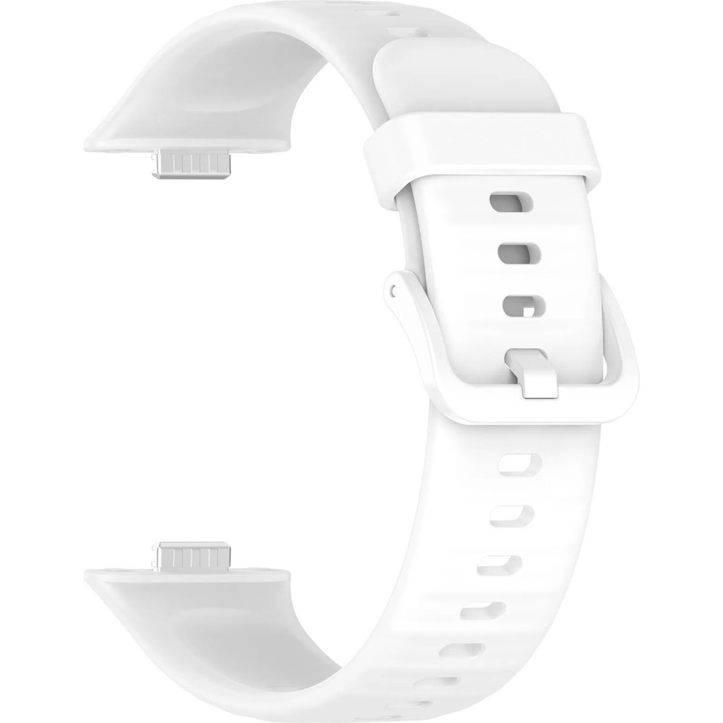 Alstrap Huawei Watch Fit 5 Pro/fit 5/fit 4 Pro/fit 4/fit 3 Tokalı Silikon Kordon - Huawei Fit 3 - Beyaz Akıllı Saat Aksesuarı Fiyatı