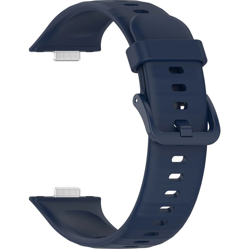 Alstrap Huawei Watch Fit 5 Pro/fit 5/fit 4 Pro/fit 4/fit 3 Tokalı Silikon Kordon - Huawei Fit 3 - Lacivert Akıllı Saat Aksesuarı Fiyatı