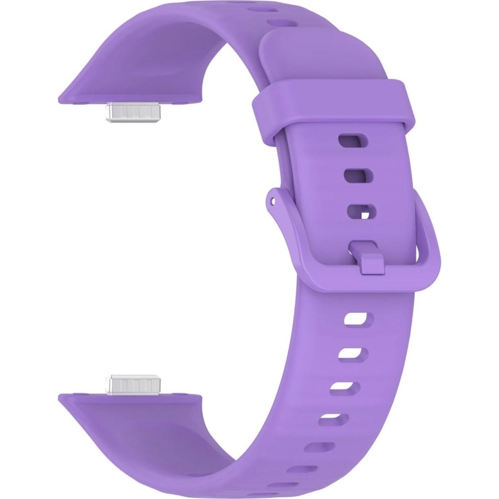 Alstrap Huawei Watch Fit 5 Pro/fit 5/fit 4 Pro/fit 4/fit 3 Tokalı Silikon Kordon - Huawei Fit 3 - Lila Akıllı Saat Aksesuarı Fiyatı