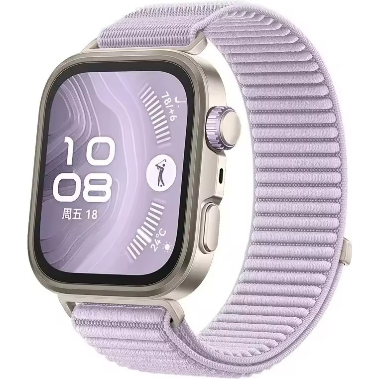 Alstrap Huawei Watch Fit 5 Pro/fit 5/fit 4 Pro/fit 4/fit 3 Uyumlu Spor Naylon Kordon – Hafif ve Terletmeyen - Lila Akıllı Saat Aksesuarı Fiyatı