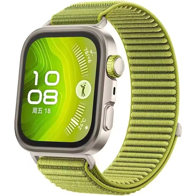 Alstrap Huawei Watch Fit 5 Pro/fit 5/fit 4 Pro/fit 4/fit 3 Uyumlu Spor Naylon Kordon – Hafif ve Terletmeyen - Yeşil Akıllı Saat Aksesuarı Fiyatı