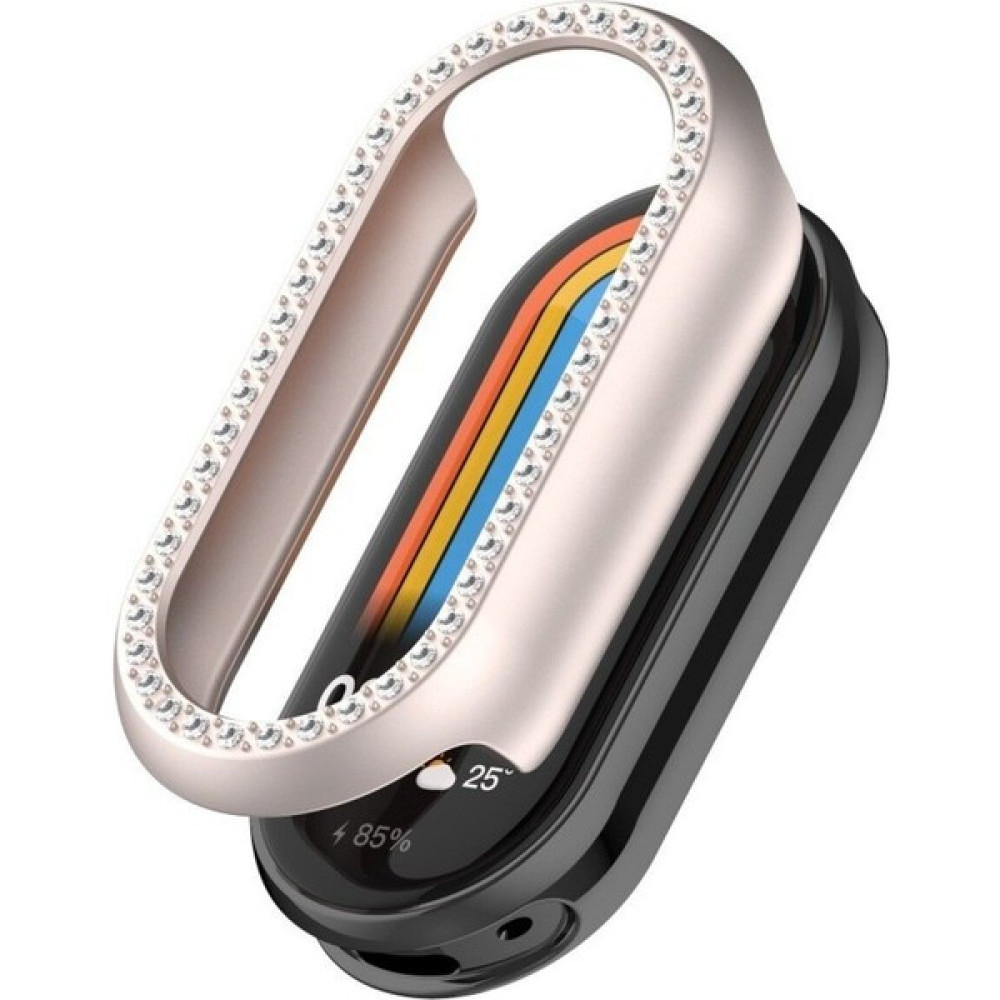 Alstrap Xiaomi Mi Band 8/mi Band 9 Uyumlu Zarif Taşlı Kasa Koruyucu - Mi Band8/Mi Band 9 - Starlight Giyilebilir Teknoloji Aksesuarları Fiyatı