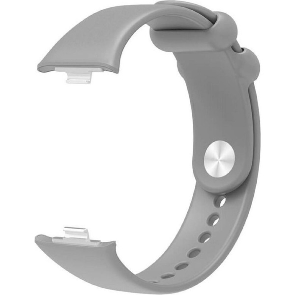 Alstrap Xiaomi Redmi Watch 4 Uyumlu Silikon Akıllı Saat Kordonu - Gri Giyilebilir Teknoloji Aksesuarları Fiyatı