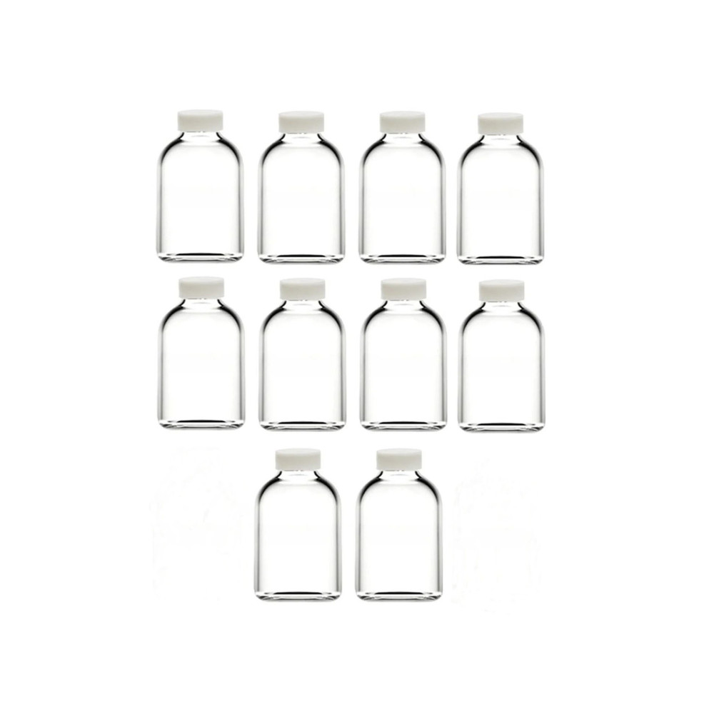 Alsun Wellline 10 Adet Cam Kavanoz Oda Kokusu Şişesi Küçük Vazo Kapaklı 10x50ml Nalburiye & Hırdavat Fiyatı