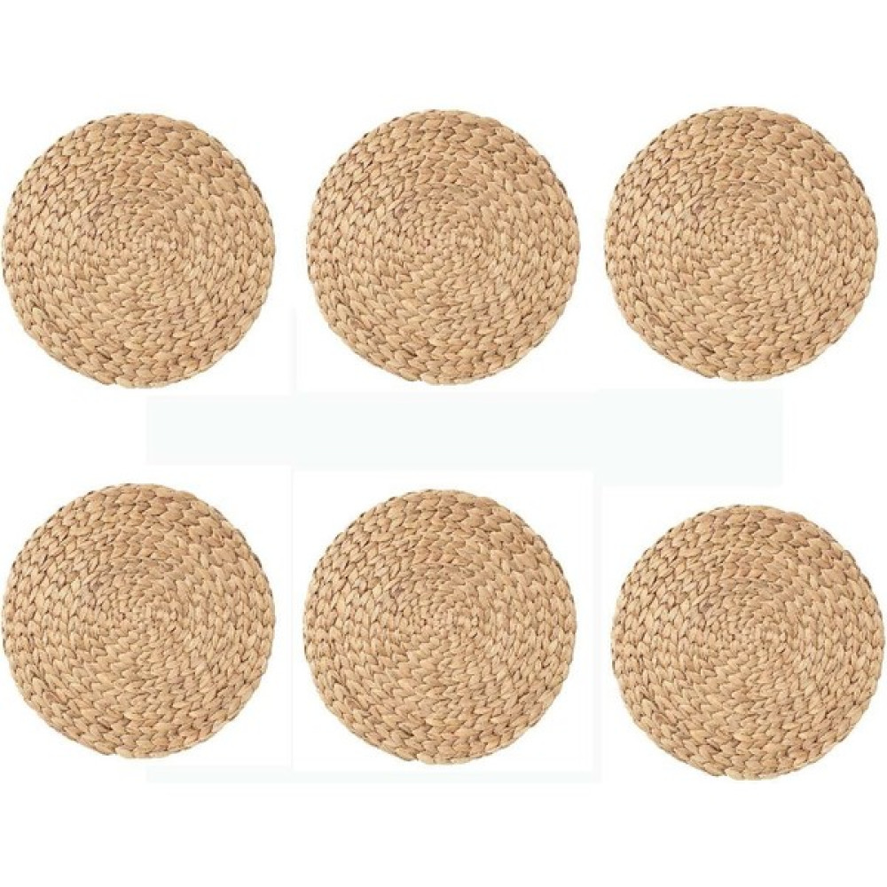 altabi Hasır Supla Amerikan Servis Hasır Runner 6 Adet - Krem - 36 x 36 cm Amerikan Servis Fiyatı