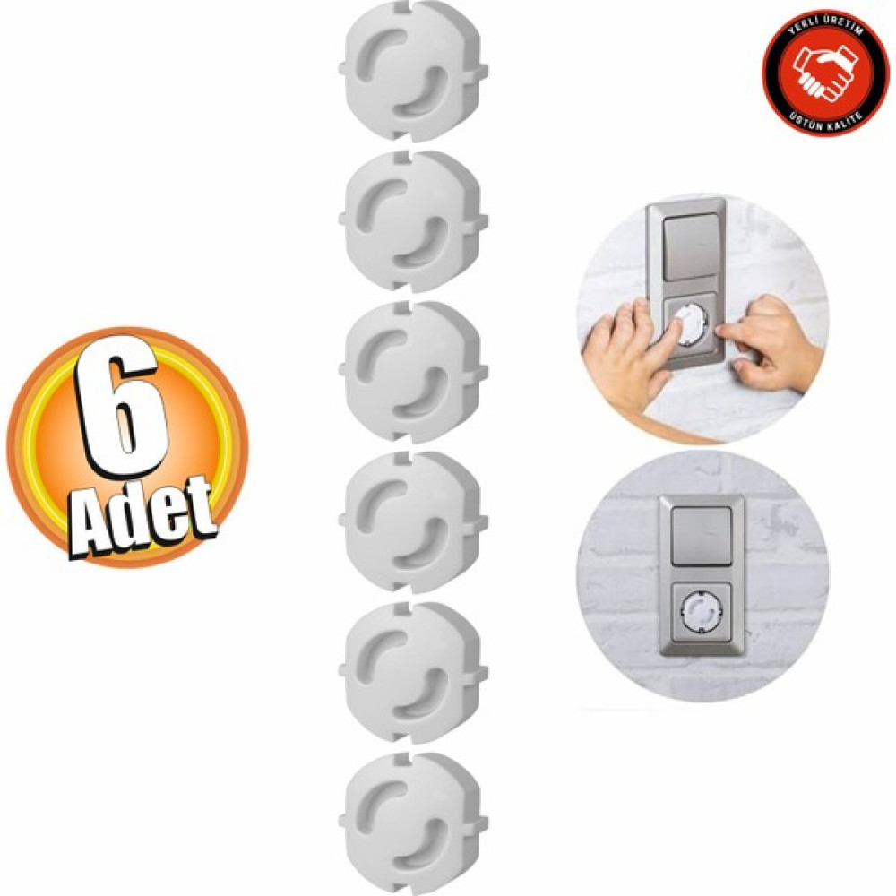 Altay Ticaret Alay Ticaret PRİZ KAPAĞI, Bebek ve Çocuk Güvenlik Koruma Piriz Kapatıcı, Priz Koruyucu - 6 Adet Bebek Güvenlik Fiyatı