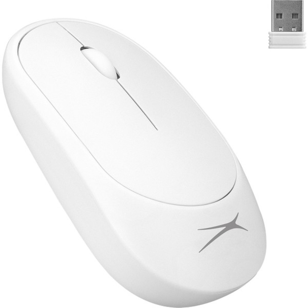 Altec Lansing ALBM7314 Beyaz 2.4GHz USB 1200DPI Alkalin Pilli Kablosuz Mouse Klavye - Mouse Fiyatı