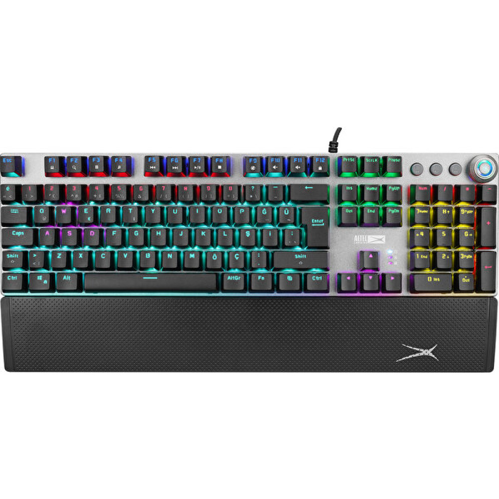 Altec Lansing ALGK8614GR Siyah/Gümüş RED SWITCH Rainbow Mekanik Gaming Oyuncu Klavye Oyuncu Klavyesi Fiyatı