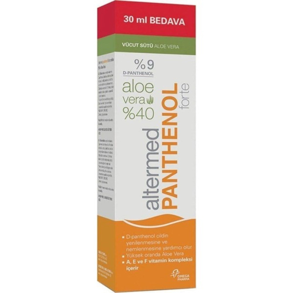 Altermed Panthenol Forte Vücut Sütü %9 230 ml Nemlendiriciler Fiyatı