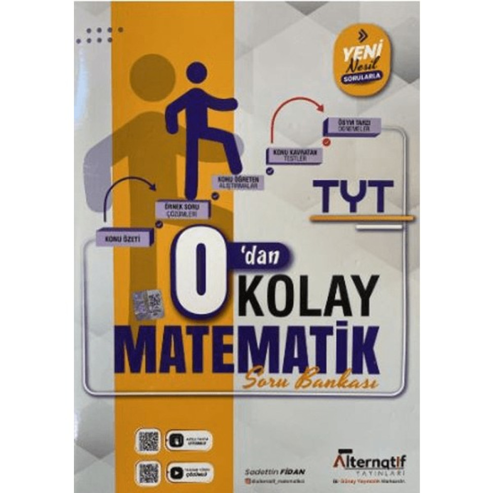 Alternatif Yayıncılık TYT 0'dan Kolay Matematik Soru Bankası Temel Yeterlilik Testi (TYT) Fiyatı