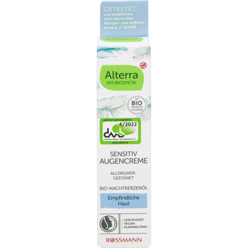 Alterra Göz Kremi 15 ml Hassas Parfümsüz Göz Kremi Fiyatı
