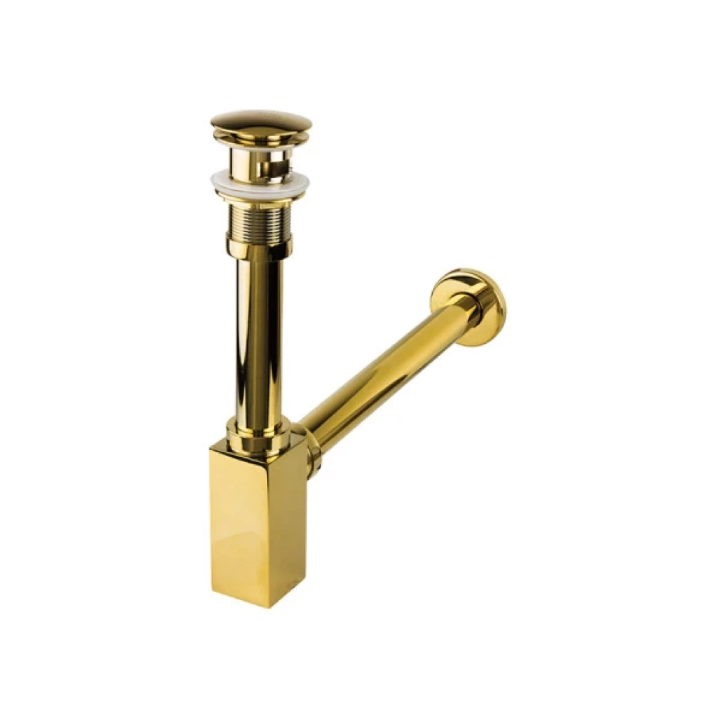 Altın - Corner Lavabo Sıfonu Basmalı Delıklı 760523G Lavabo Fiyatı
