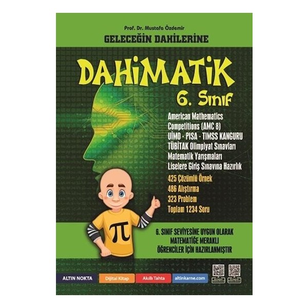 Altın Nokta Yayınevi 6. Sınıf Dahimatik Matematik Yarışmalarına İlk Adım SSD / Solid State Drive Fiyatı