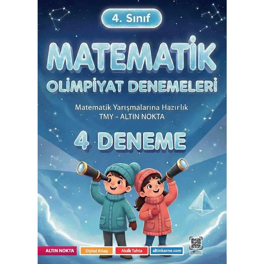 Altın Nokta Yayınevi Altın Nokta Yayınları 4. Sınıf Matematik Olimpiyat Denemeleri 4 Deneme Diğer Fiyatı