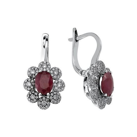 Altınbaş P344115 Pırlanta Yakut Küpe Renkli Taşlı Küpe Fiyatı