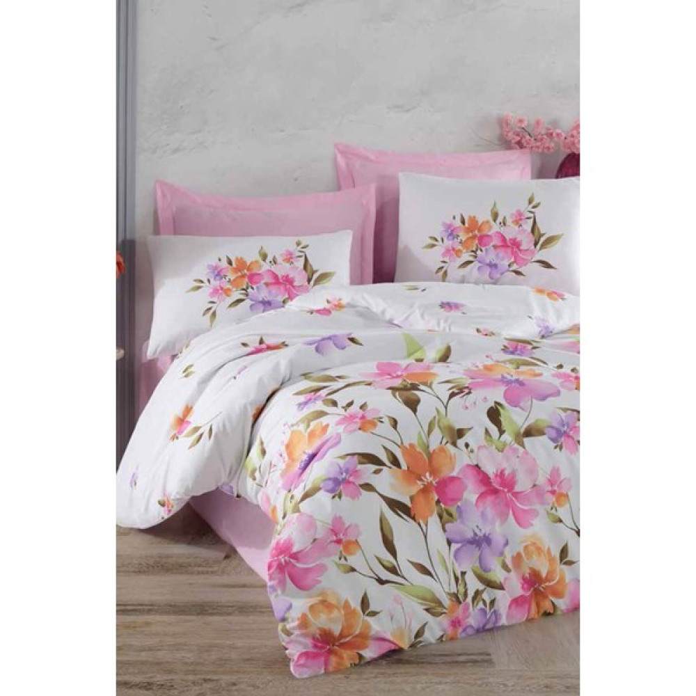 Altınbaşak Çift Kişilik Nevresim Takımı  Pamuk Ranforce Cozy Candy - 200 x 220  cm - Renkli Nevresim Takımı Fiyatı