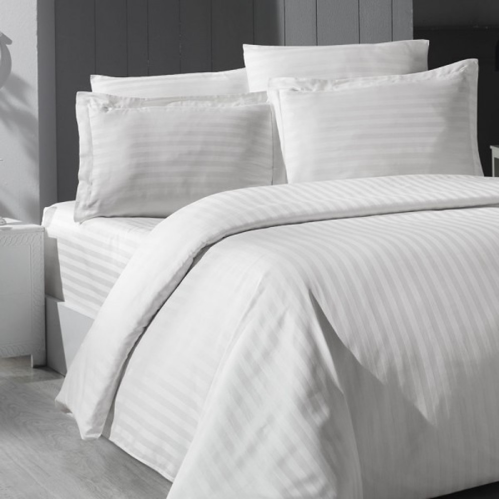Altınbaşak Home Collection Always Saten Çift Kişilik Pamuk Saten Nevresim Takımı - 200 x 220 cm - Ekru Nevresim Takımı Fiyatı