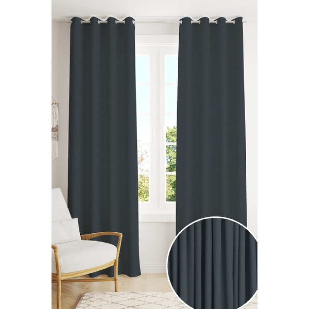 Altındaş Tekstil Yüksek Kalite Petek Fon Perde Tek Kanat Antrasit Pt-28 - 100 x 270 cm Fon Perde Fiyatı