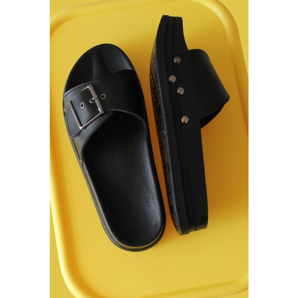 ALTINER Ortopedik Tabanlı Ayarlı Siyah Kadın Terlik 41 Beden Unisex Sandalet Fiyatı