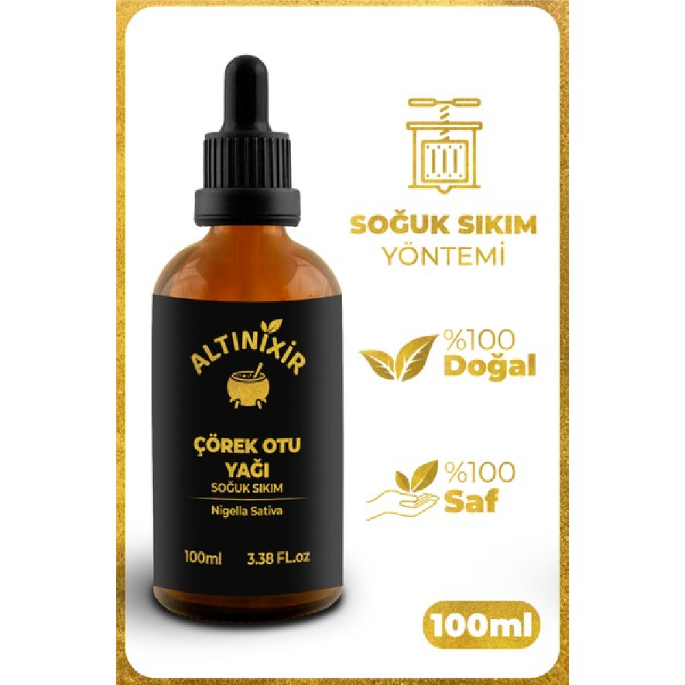 Altınixir Çörek Otu Yağı 100ml - 100 ml Bitkisel Yağlar Fiyatı