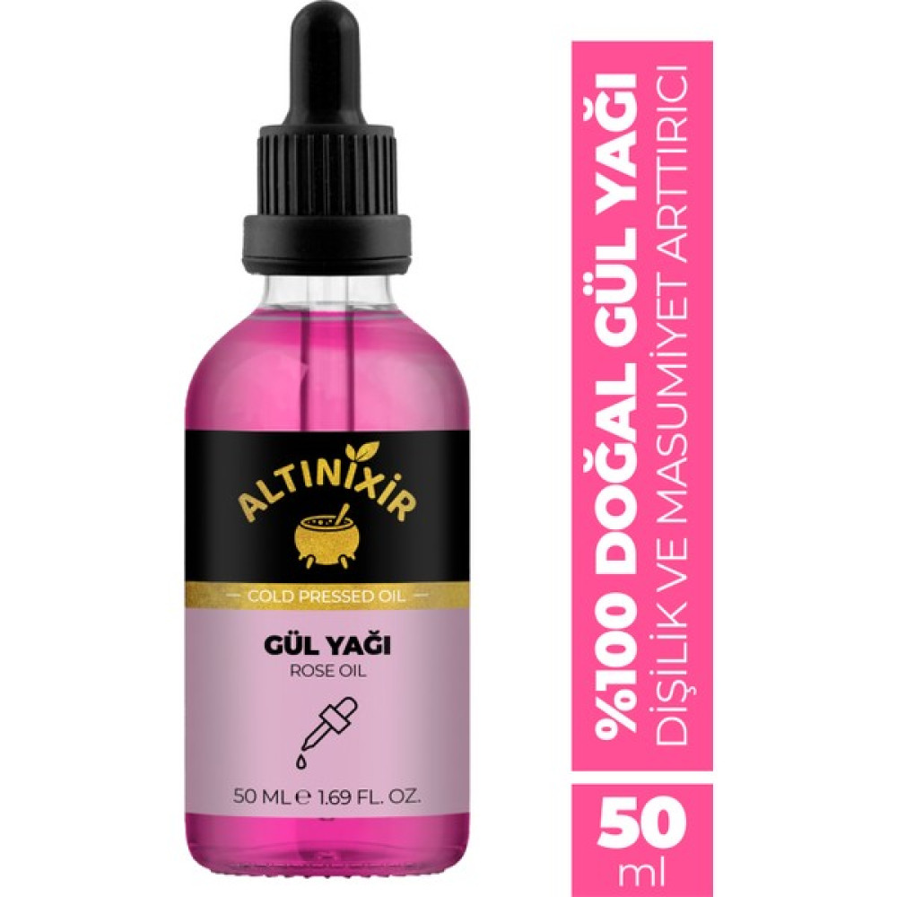 Altınixir Gül Yağı 50 ml Bitkisel Yağlar Fiyatı