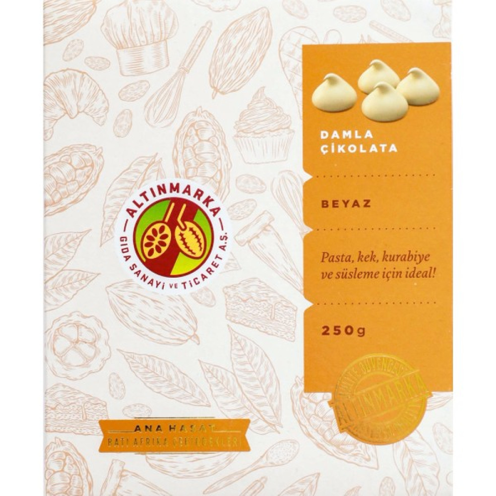 Altınmarka Alt 131 Beyaz Damla Çikolata 250 gr Çikolata ve Gofret Fiyatı