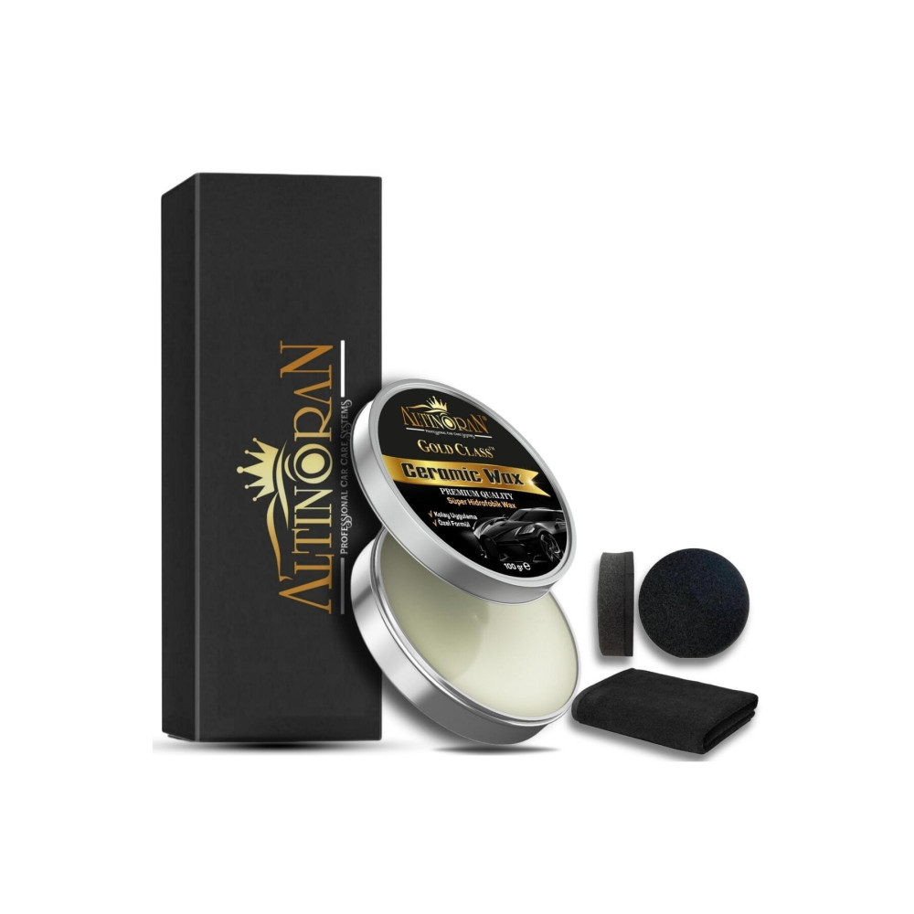 Altınoran Altın Oran Gold Class Seramik Wax Krem Cila Boya Koruma 100 GR Sünger & Bez Hediyeli Oto Bakım & Temizlik Ürünleri Fiyatı
