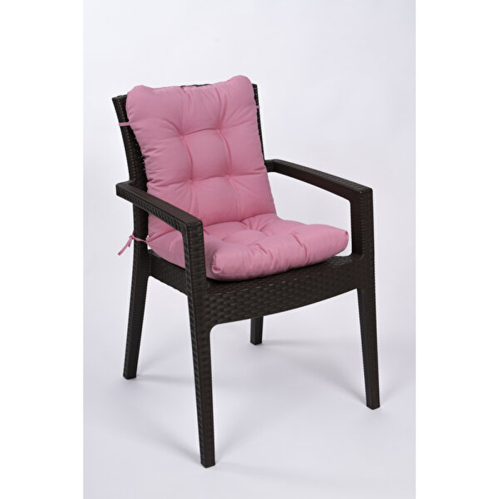 Altınpamuk Neva Pofidik Pembe Arkalıklı Sandalye Minderi Özel Dikişli Bağcıklı 44X94 cm - 44 x 94 cm Salon & Oturma Odası Tekstili Fiyatı