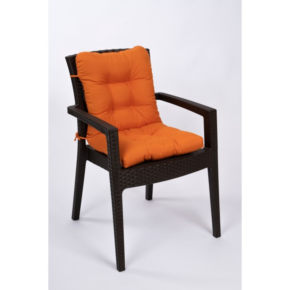 Altınpamuk Neva Pofidik Turuncu Arkalıklı Sandalye Minderi Özel Dikişli Bağcıklı 44X94 cm - 44 x 94 cm Salon & Oturma Odası Tekstili Fiyatı