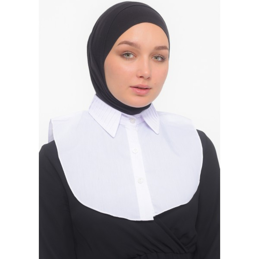 Altobeh Kadın Plise Gömlek Yaka Hazır Tesettür Iç Boyunluk Yakalık - Beyaz Kadın Gömlek Fiyatı