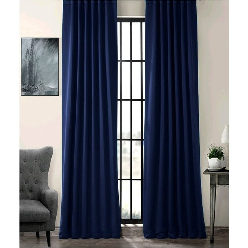 Altun Blackout %100 Karartma Güneşlik - 500 x 260 cm - Lacivert Fon Perde Fiyatı
