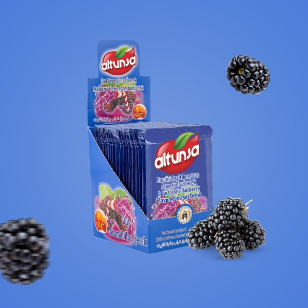 Altunsa Dut Aromalı Soğuk Toz İçecek 9 gr X 24 Adet İçecek Fiyatı