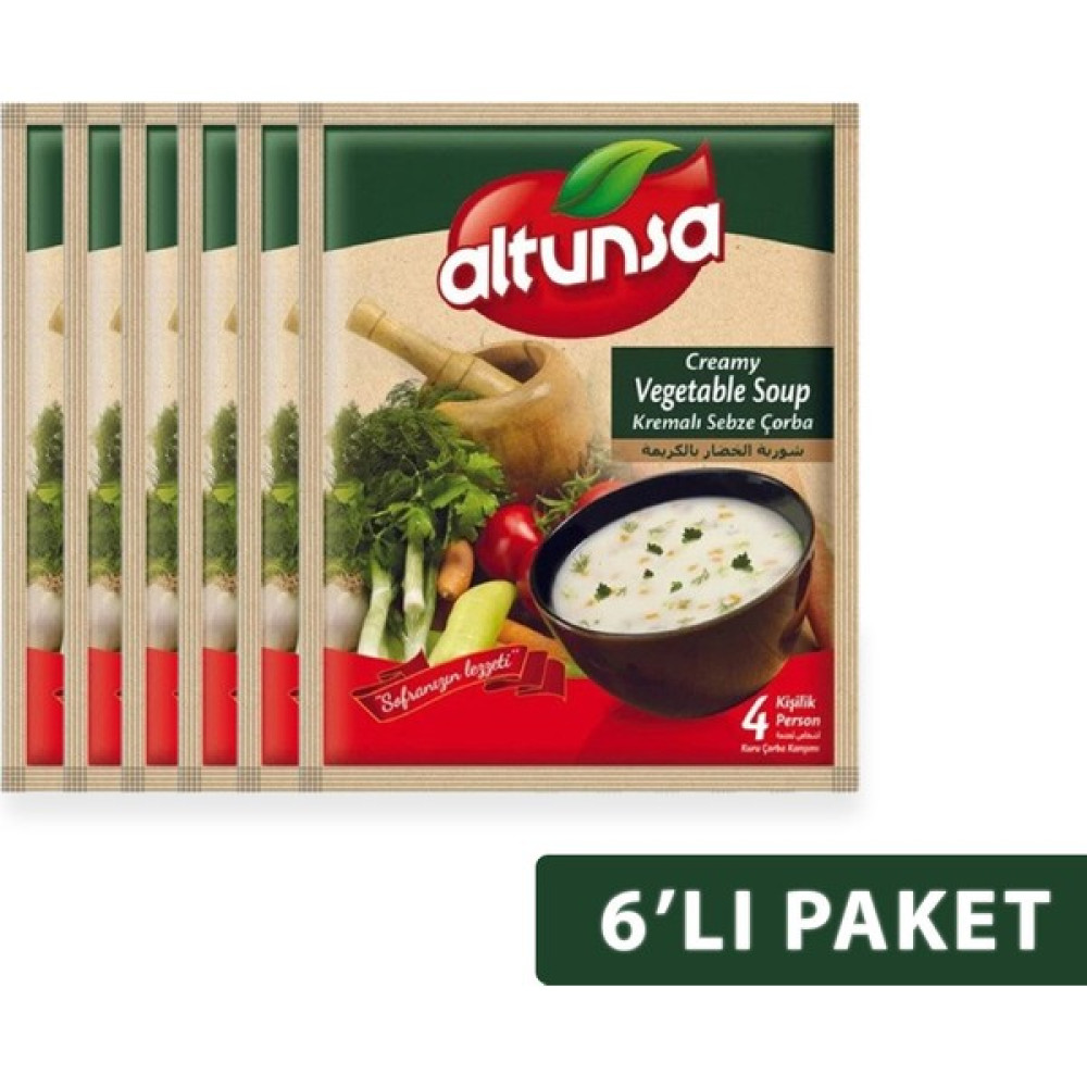 Altunsa Hazır Kremalı Mantar Çorbası 6 Lı 60 gr - 360 gr Diğer Fiyatı