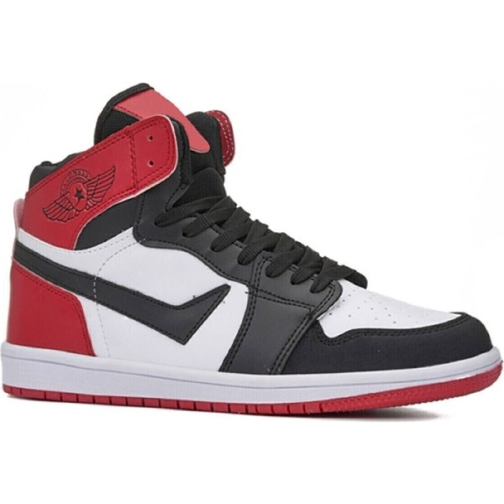 Altuntaş 7 Air Jordan F1 Çocuk Kışlık Mevsimlk Cilt Siyah Kırmızı Boğazlı Spor Bot Ayakkabı Spor Ayakkabı Fiyatı