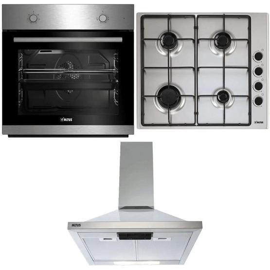 Altus ALA-132 I - ALA-520 I - ALA-182 GI-GID İnox Paket Ankastre Set Ankastre Setler Fiyatı