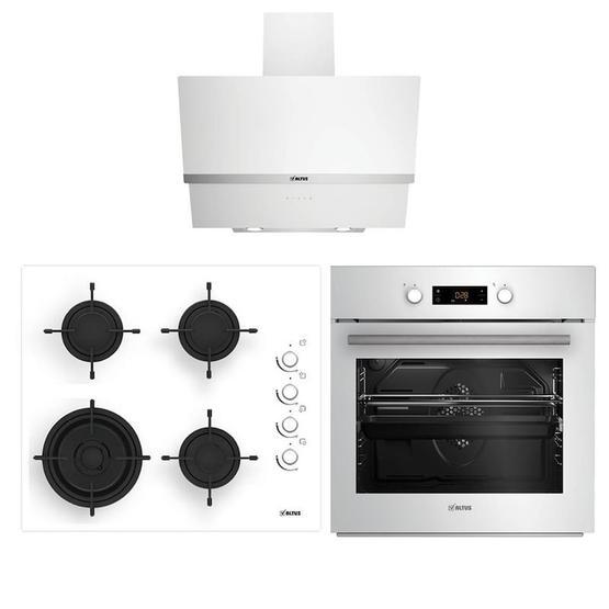 Altus Ala 545 W - Ala 185 GWD - Ala 140 W Beyaz Gurme Ankastre Set