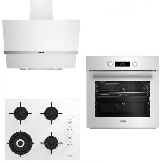 Altus Ala 545 W - Ala 185 GWD - Ala 140 W Beyaz Gurme Ankastre Set