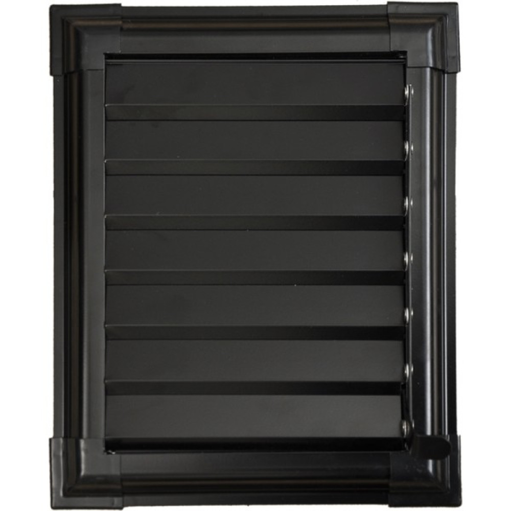 Alüminyum Antrasit Siyah Banyo Wc Panjur - 35 x 45 cm Nalburiye & Hırdavat Fiyatı