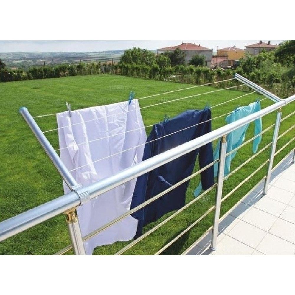Alüminyum Balkon Çamaşır Kurutmalık Balkon Çamaşır Askısı - 1 Adet Çamaşır Kurutma Makineleri Fiyatı