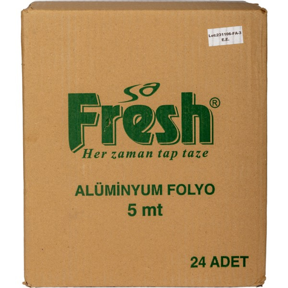 Alüminyum Folyo 24'lü Paket 120 Metre - ALÜMİNYUM FOLYO Alüminyum Folyo Fiyatı