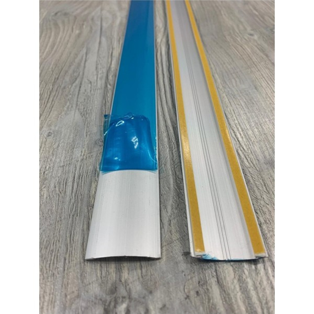 Alüminyum Parke Kapı Altı Eşik Çıtası Kendinden Yapışkanlı Gri - 80 cm Parke Fiyatı
