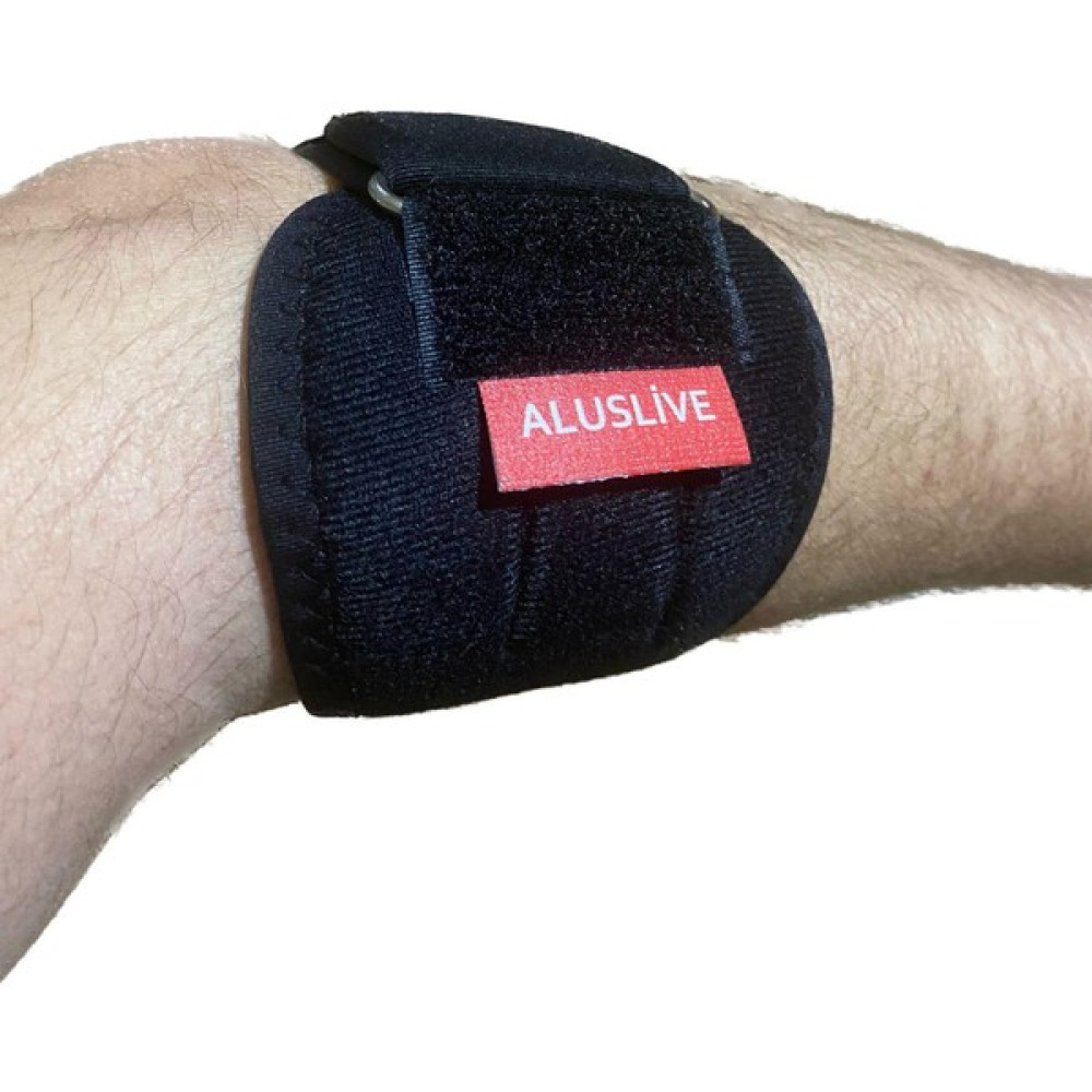 Aluslive Epikondilit Bandajı Silikon Destekli Sağ ve Sol Kullanılabilir Standart Beden Bisiklet Aksesuarları Fiyatı