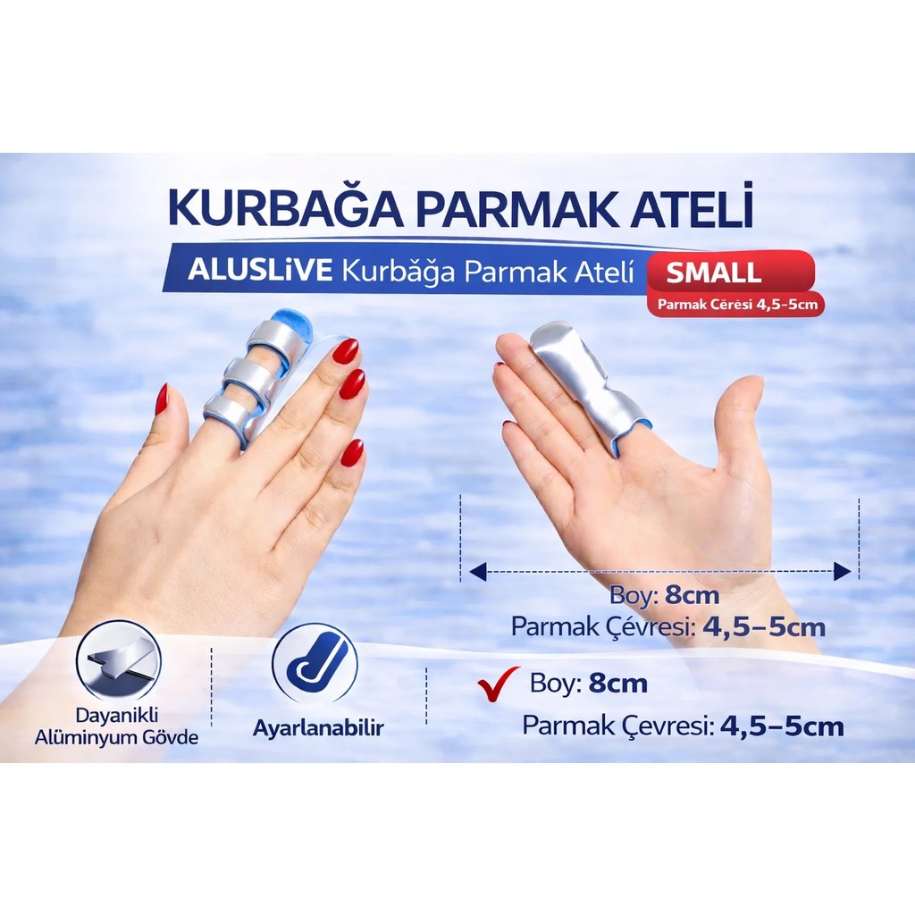 Aluslive Kurbağa Parmak Ateli Small Diğer Fiyatı